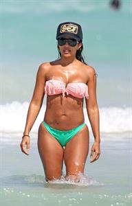 Vida Guerra in a bikini