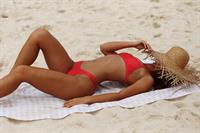 Stephanie Rayner in a bikini