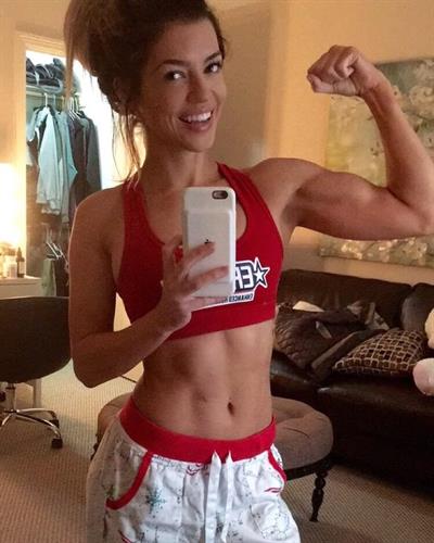 Nikki Blackketter taking a selfie