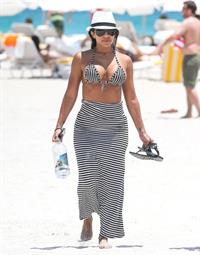 Vida Guerra in a bikini