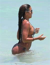 Vida Guerra in a bikini