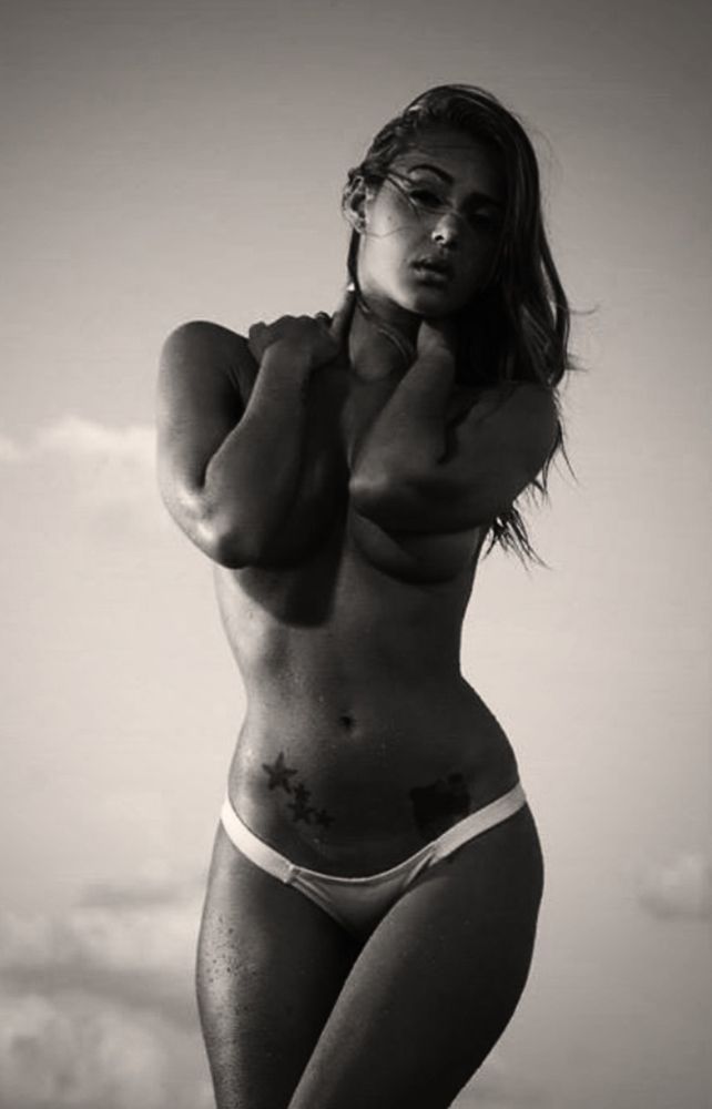 Iesha Marie in a bikini