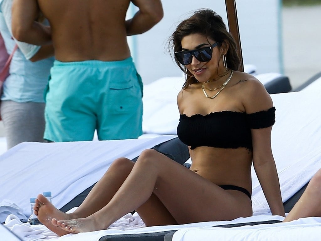 Chantel Jeffries in a bikini
