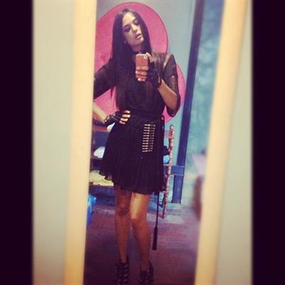 Xian Mikol taking a selfie