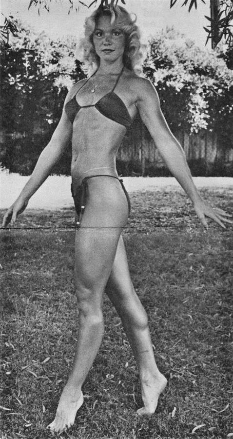 Shelly Gruwell in a bikini