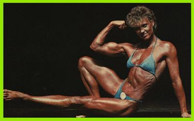 Inger Zetterqvist in a bikini