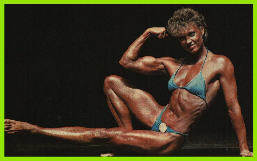 Inger Zetterqvist in a bikini