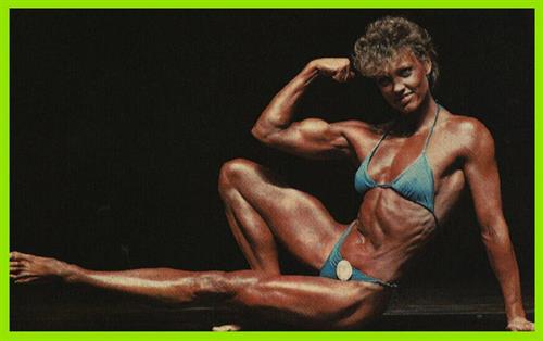 Inger Zetterqvist in a bikini