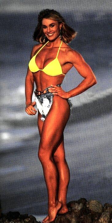 Cory Everson in a bikini