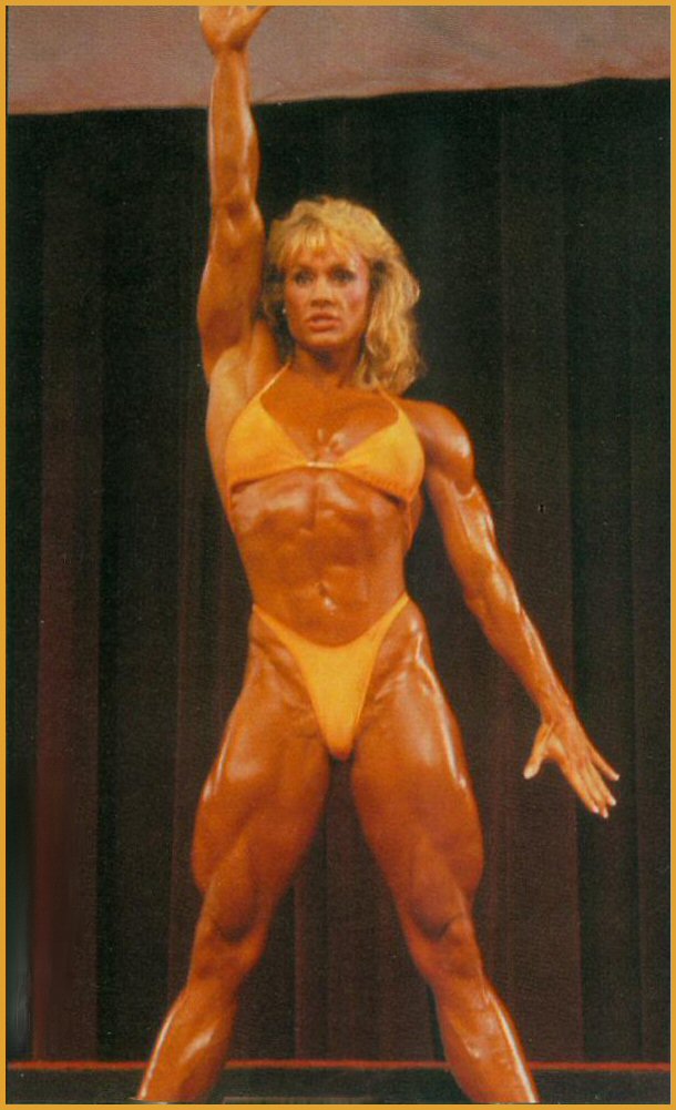 Cory Everson in a bikini