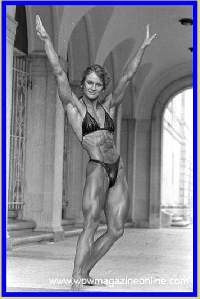 Cory Everson in a bikini