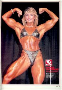 Cory Everson in a bikini