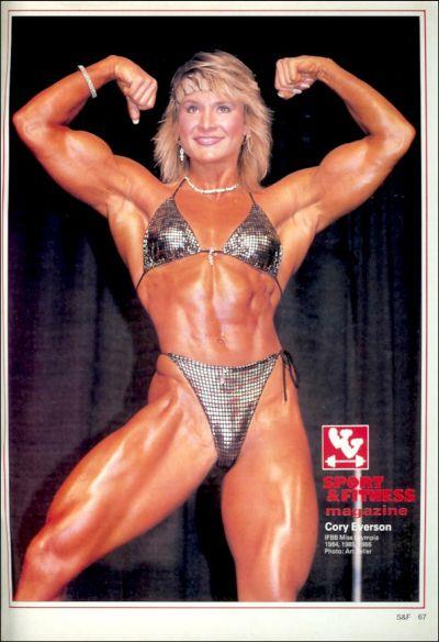 Cory Everson in a bikini