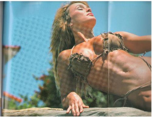 Cory Everson in a bikini