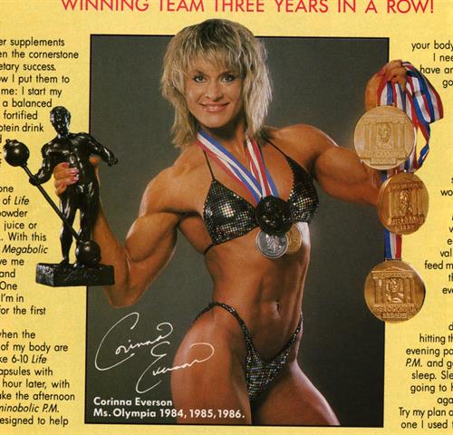 Cory Everson in a bikini