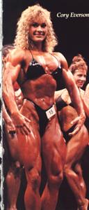 Cory Everson in a bikini