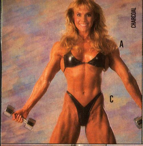 Cory Everson in a bikini