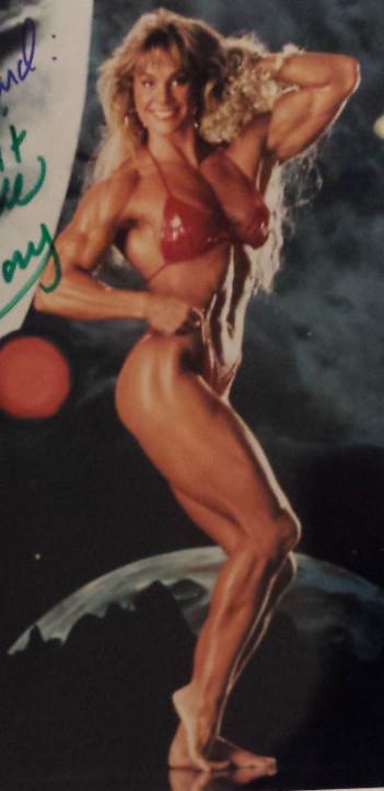 Cory Everson in a bikini