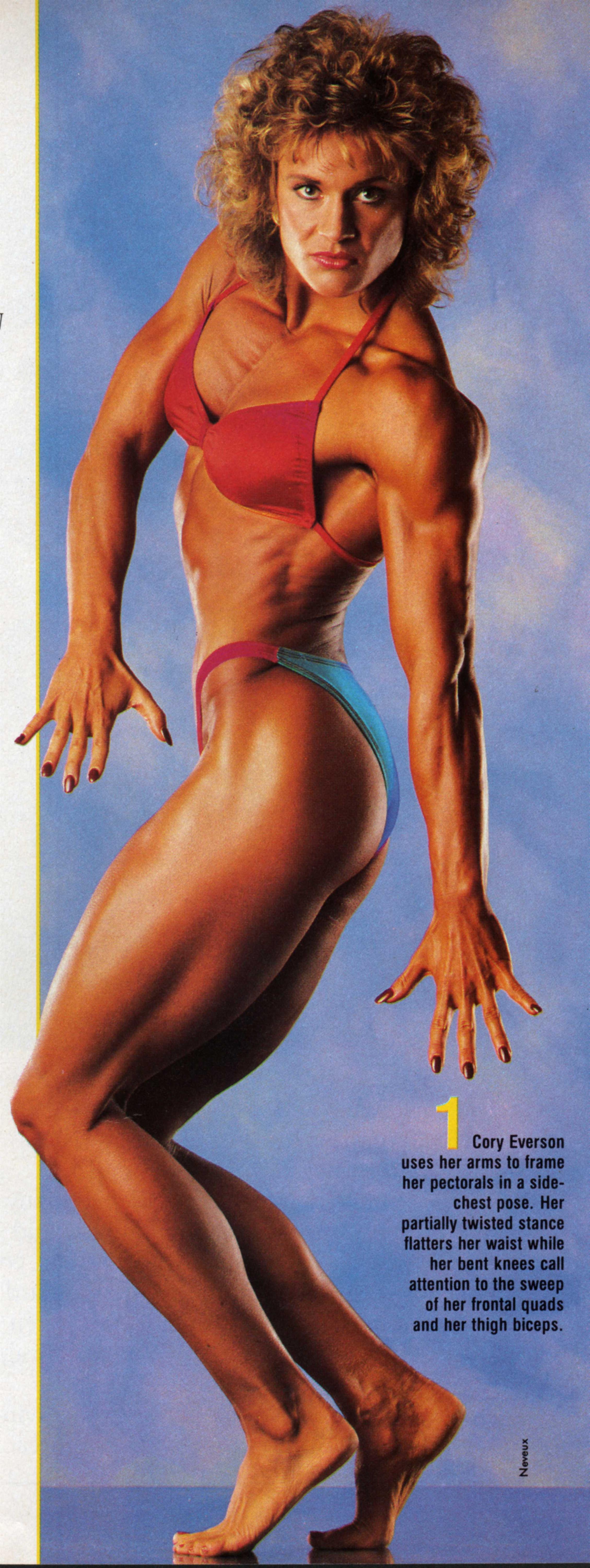 Cory Everson in a bikini