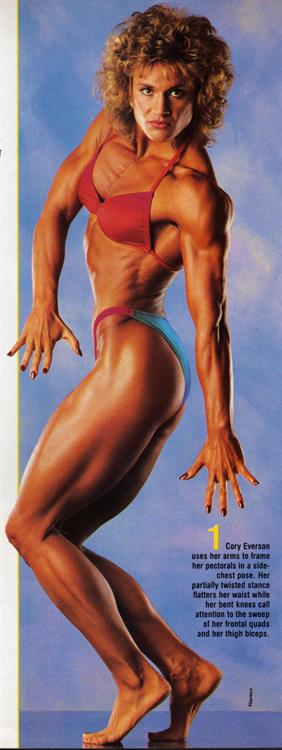 Cory Everson in a bikini