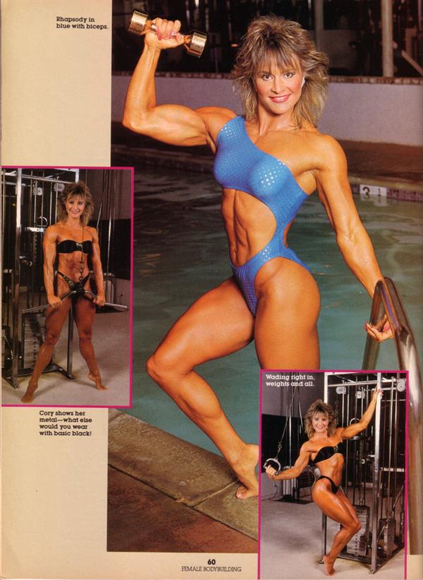 Cory Everson in a bikini