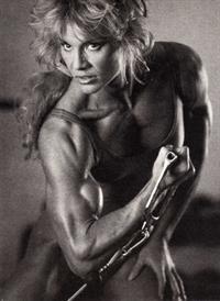 Cory Everson in a bikini