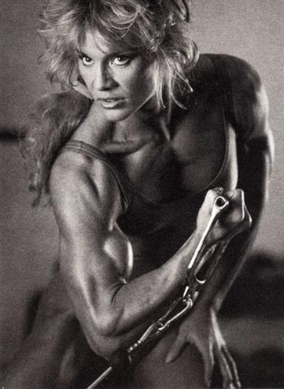 Cory Everson in a bikini