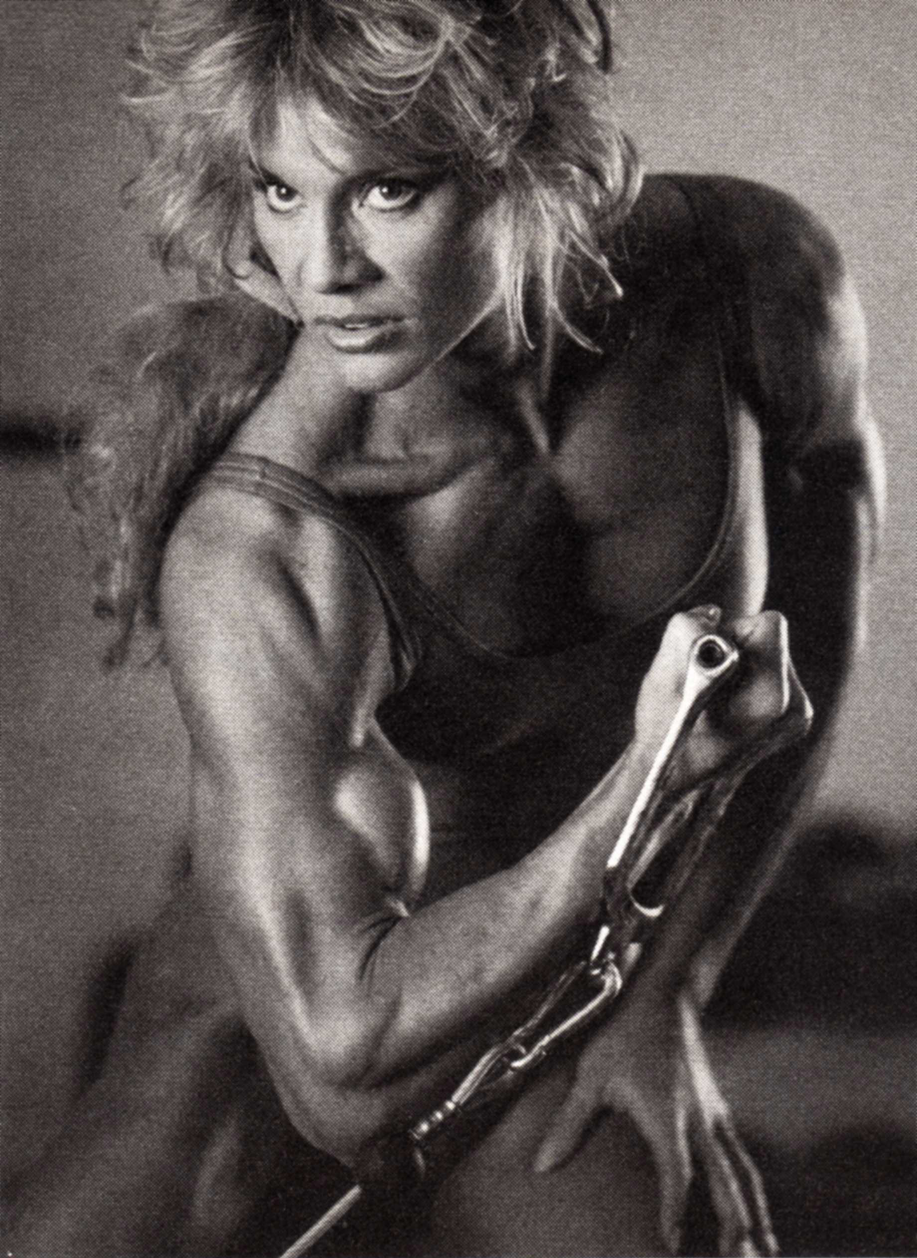 Cory Everson in a bikini