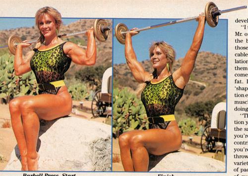 Cory Everson in a bikini