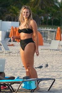 Iskra Lawrence in a bikini