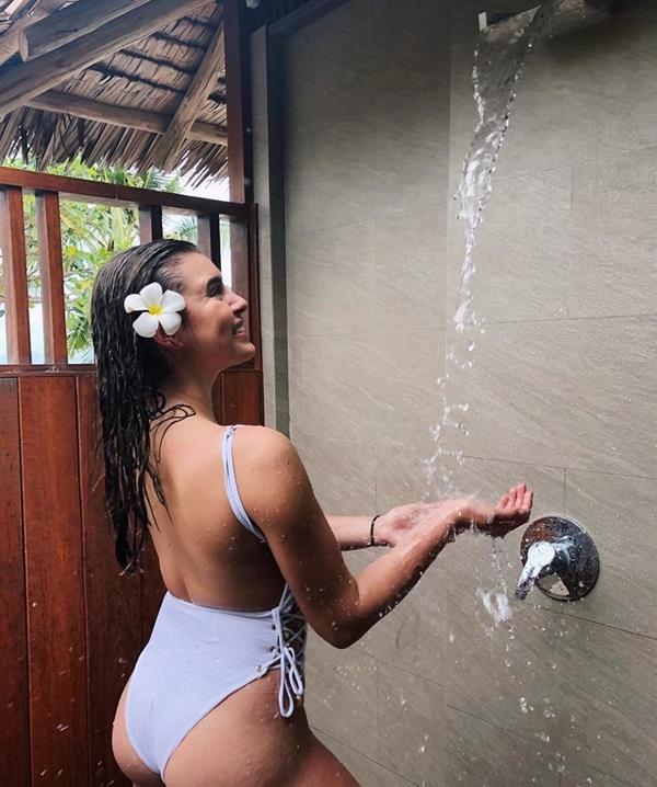 Kalani Hilliker in a bikini