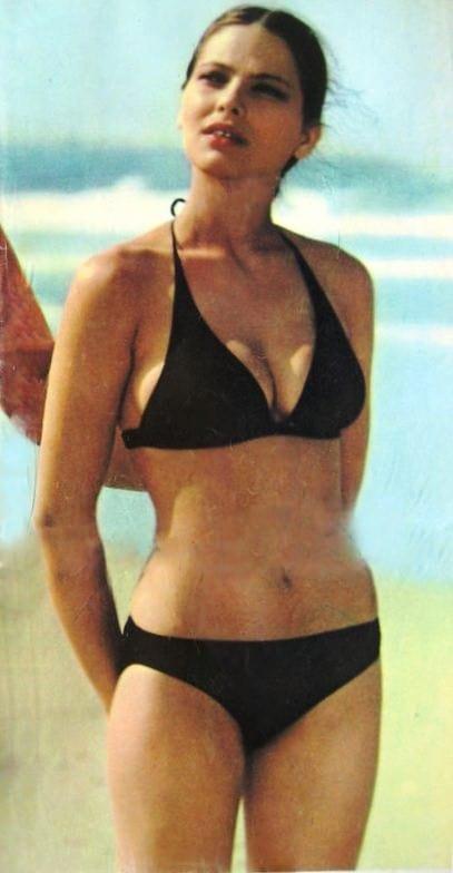 Ornella Muti in a bikini