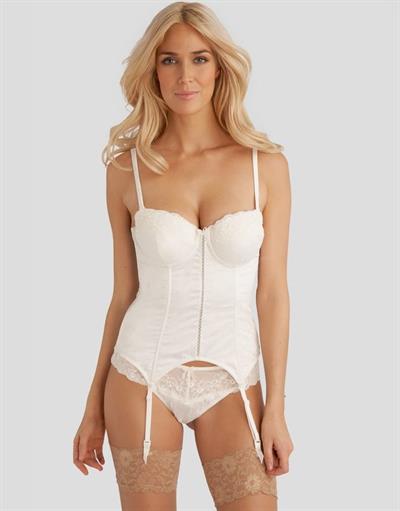 Phoebe Parsonage in lingerie