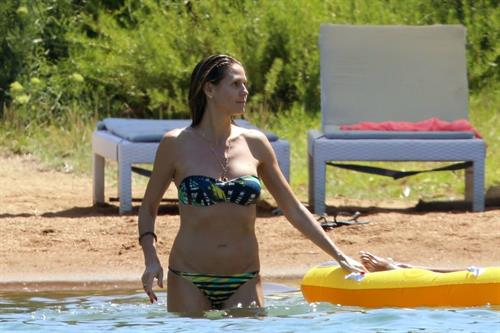Heidi Klum in a bikini