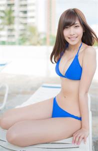 Hinako Sano in a bikini