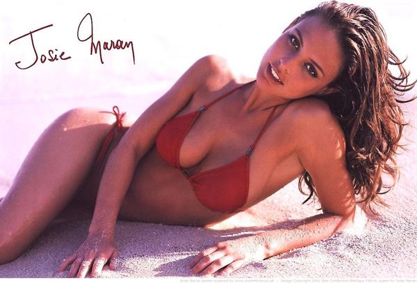 Josie Maran in a bikini
