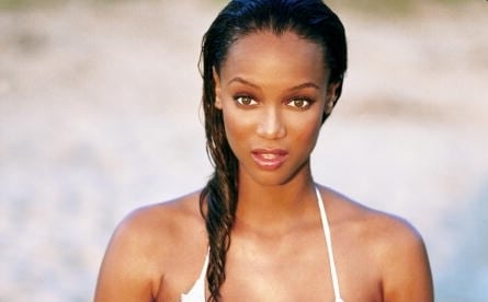 Tyra Banks in a bikini