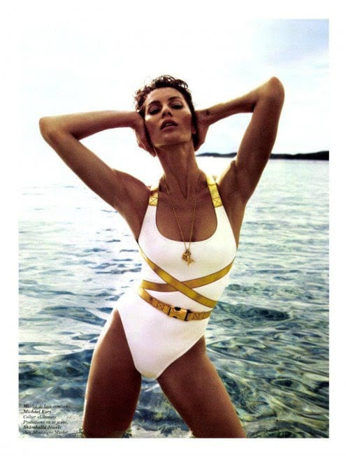 Gisele Bündchen in a bikini