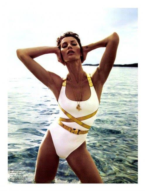 Gisele Bündchen in a bikini