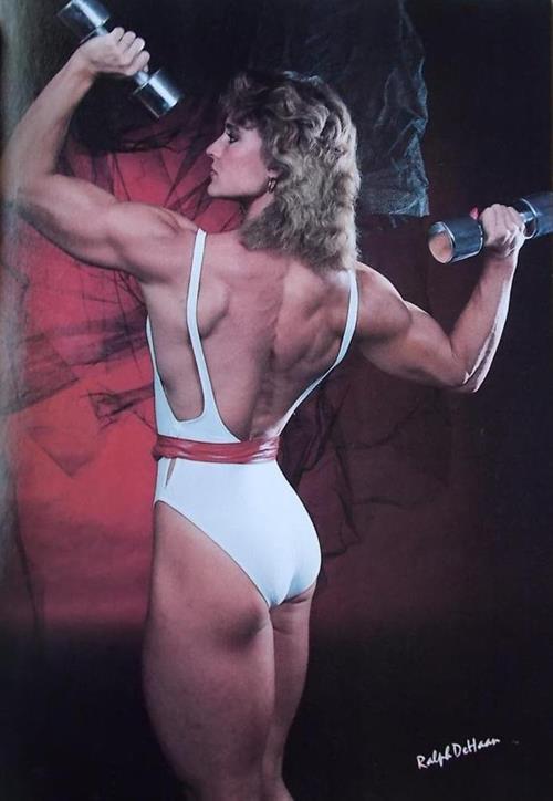 Cory Everson in a bikini - ass