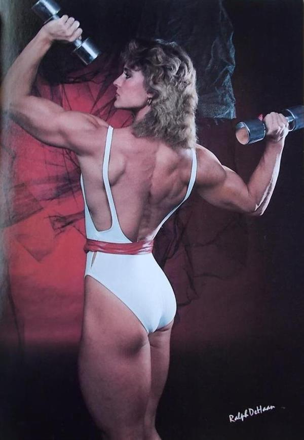 Cory Everson in a bikini - ass