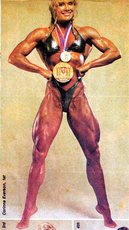 Cory Everson in a bikini