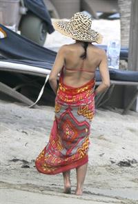 Jenna Dewan-Tatum - at the beach in St Barts 12/31/12  