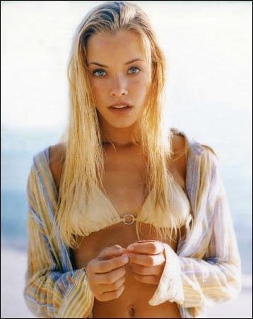 Kristanna Loken in a bikini