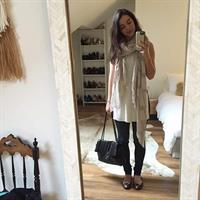 Adelaide Kane taking a selfie