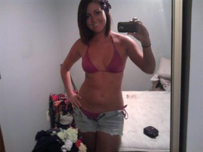 Anonymous in a bikini