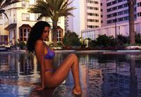 Stacey Williams in a bikini