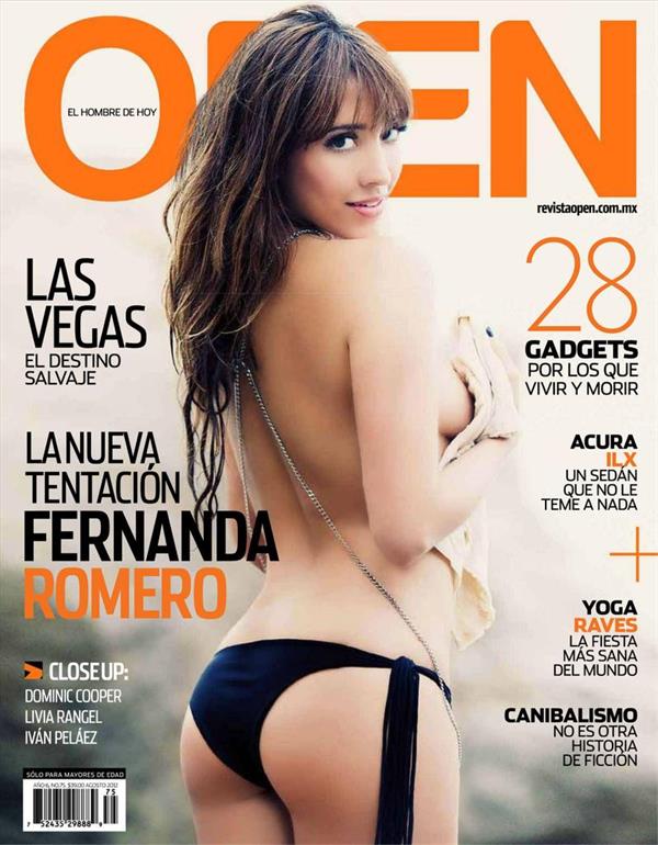 Fernanda Romero in a bikini - ass