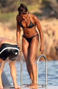 Naomi Campbell in a bikini