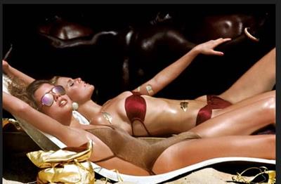 Christie Brinkley in a bikini